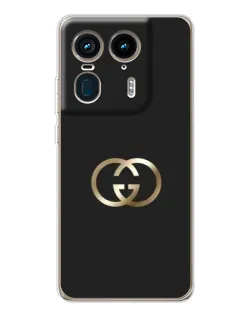 Чехол для Motorola Edge 50 Ultra с картинкой «Минимализм Gucci»