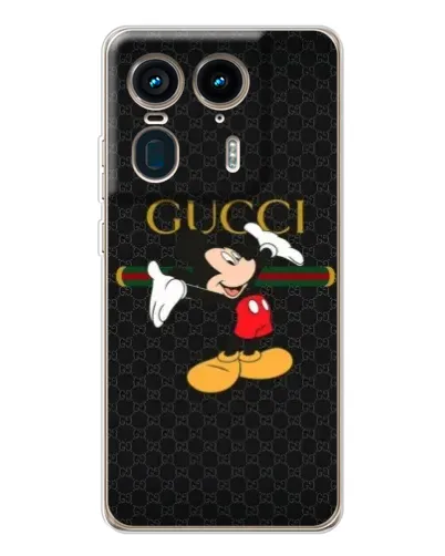 Чехол для Motorola Edge 50 Ultra с картинкой «Микки Маус Gucci» Чехол для Motorola Edge 50 Ultra с картинкой «Микки Маус Gucci»