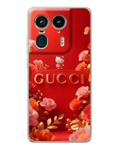 Чехол для Motorola Edge 50 Ultra с картинкой «Gucci — золотой сад» Чехол для Motorola Edge 50 Ultra с картинкой «Gucci — золотой сад»