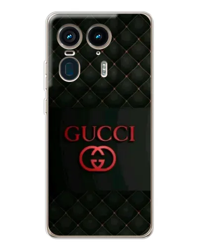 Чехол для Motorola Edge 50 Ultra с картинкой «Gucci — стеганый черный» Чехол для Motorola Edge 50 Ultra с картинкой «Gucci — стеганый черный»