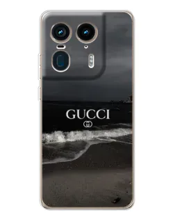 Чехол для Motorola Edge 50 Ultra с картинкой «Gucci — морской прибой»