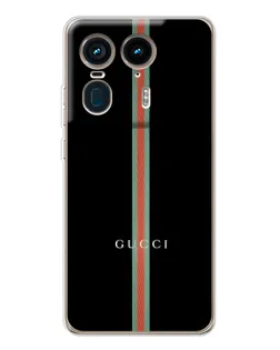 Чохол для Motorola Edge 50 Ultra з картинкою «Gucci — строга лінія»