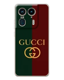 Чохол для Motorola Edge 50 Ultra з картинкою «Gucci — темно-зелений градієнт»