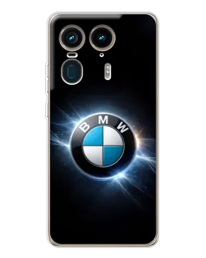 Чехол для Motorola Edge 50 Ultra с картинкой «BMW — неоновое сияние» Чехол для Motorola Edge 50 Ultra с картинкой «BMW — неоновое сияние»