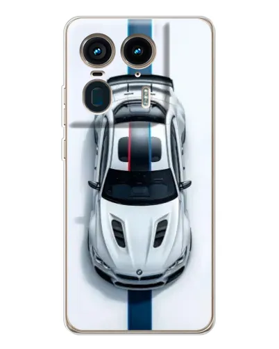 Чехол для Motorola Edge 50 Ultra с картинкой «Вид сверху — BMW M» Чехол для Motorola Edge 50 Ultra с картинкой «Вид сверху — BMW M»