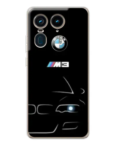 Чехол для Motorola Edge 50 Ultra с картинкой «Минималистичный принт BMW M3» Чехол для Motorola Edge 50 Ultra с картинкой «Минималистичный принт BMW M3»