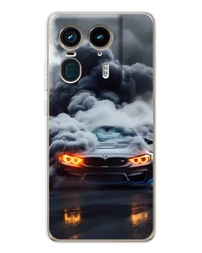 Чехол для Motorola Edge 50 Ultra с картинкой «BMW в дыму» Чехол для Motorola Edge 50 Ultra с картинкой «BMW в дыму»