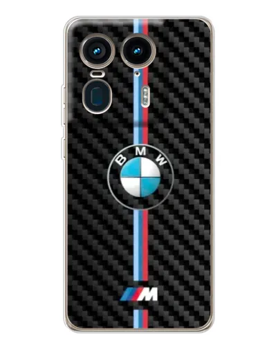 Чехол для Motorola Edge 50 Ultra с картинкой «Эмблема BMW и карбон» Чехол для Motorola Edge 50 Ultra с картинкой «Эмблема BMW и карбон»