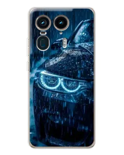 Чохол для Motorola Edge 50 Ultra з картинкою «BMW під дощем»
