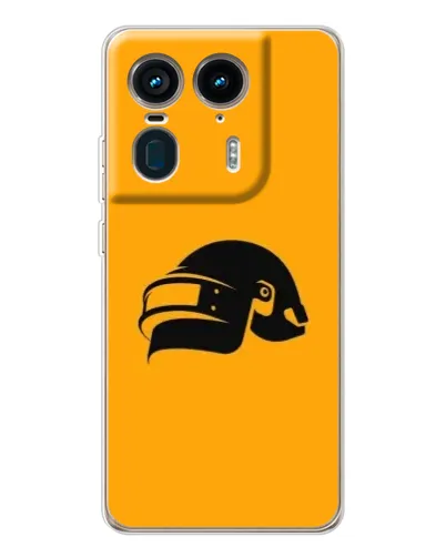 Чехол для Motorola Edge 50 Ultra с картинкой «PUBG — золотой шлем» Чехол для Motorola Edge 50 Ultra с картинкой «PUBG — золотой шлем»