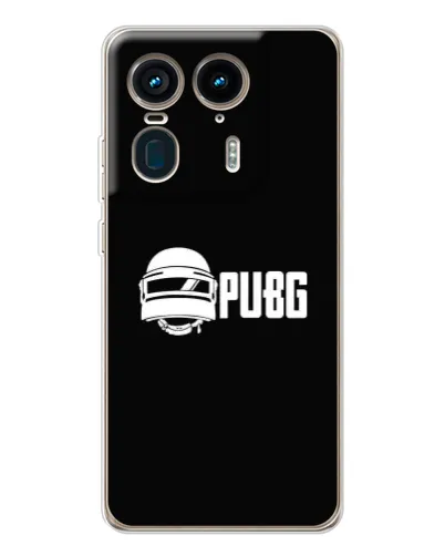 Чехол для Motorola Edge 50 Ultra с картинкой «PUBG — классический лого» Чехол для Motorola Edge 50 Ultra с картинкой «PUBG — классический лого»