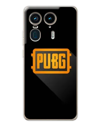 Чехол для Motorola Edge 50 Ultra с картинкой «PUBG — рамка лого» Чехол для Motorola Edge 50 Ultra с картинкой «PUBG — рамка лого»