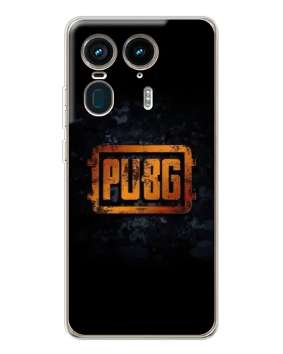 Чехол для Motorola Edge 50 Ultra с картинкой «PUBG — золотой логотип» Чехол для Motorola Edge 50 Ultra с картинкой «PUBG — золотой логотип»