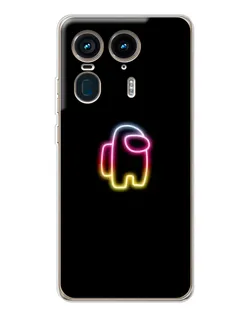 Чехол для Motorola Edge 50 Ultra с картинкой «Among Us градиент»