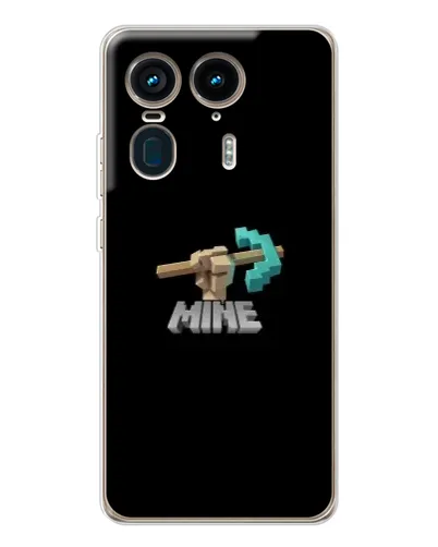 Чехол для Motorola Edge 50 Ultra с картинкой «Алмазная кирка» Чехол для Motorola Edge 50 Ultra с картинкой «Алмазная кирка»