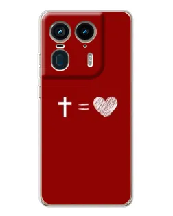 Чохол для Motorola Edge 50 Ultra з картинкою «Рівняння любові»