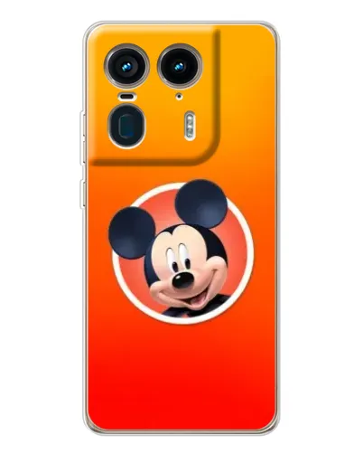 Чехол для Motorola Edge 50 Ultra с картинкой «Mickey в круге» Чехол для Motorola Edge 50 Ultra с картинкой «Mickey в круге»