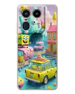 Чехол для Motorola Edge 50 Ultra с картинкой «Монстр-трак приключения»