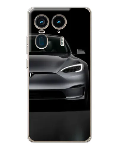 Чехол для Motorola Edge 50 Ultra с картинкой «Tesla Model S Look» Чехол для Motorola Edge 50 Ultra с картинкой «Tesla Model S Look»