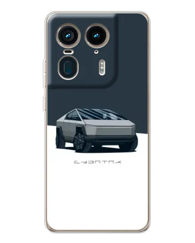 Чехол для Motorola Edge 50 Ultra с картинкой «Серебристый Cybertruck Tesla» Чехол для Motorola Edge 50 Ultra с картинкой «Серебристый Cybertruck Tesla»