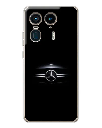 Чехол для Motorola Edge 50 Ultra с картинкой «Mercedes — абстрактные линии» Чехол для Motorola Edge 50 Ultra с картинкой «Mercedes — абстрактные линии»