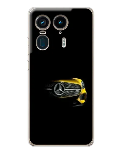 Чехол для Motorola Edge 50 Ultra с картинкой «Mercedes — ретро стиль» Чехол для Motorola Edge 50 Ultra с картинкой «Mercedes — ретро стиль»
