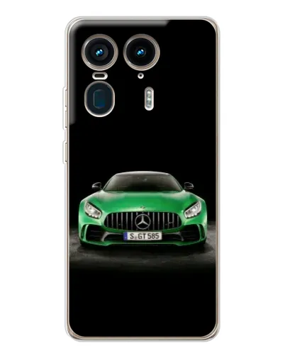 Чехол для Motorola Edge 50 Ultra с картинкой «Mercedes — неоновый лого» Чехол для Motorola Edge 50 Ultra с картинкой «Mercedes — неоновый лого»