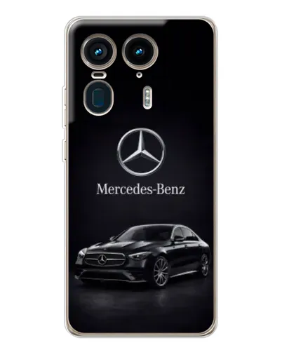 Чехол для Motorola Edge 50 Ultra с картинкой «Mercedes — решетка радиатора» Чехол для Motorola Edge 50 Ultra с картинкой «Mercedes — решетка радиатора»