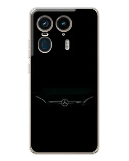 Чехол для Motorola Edge 50 Ultra с картинкой «Mercedes Stealth Look»