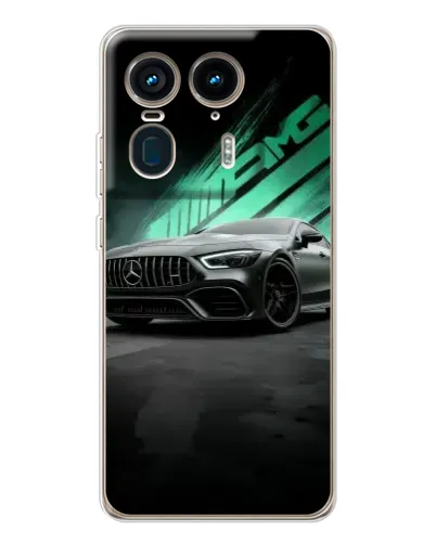 Чехол для Motorola Edge 50 Ultra с картинкой «Темный Mercedes AMG» Чехол для Motorola Edge 50 Ultra с картинкой «Темный Mercedes AMG»