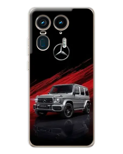 Чехол для Motorola Edge 50 Ultra с картинкой «Mercedes G-Class красный» Чехол для Motorola Edge 50 Ultra с картинкой «Mercedes G-Class красный»