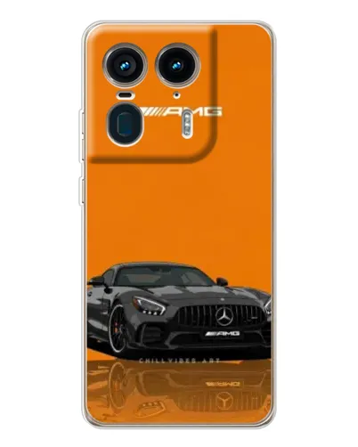 Чехол для Motorola Edge 50 Ultra с картинкой «Оранжевый Mercedes AMG» Чехол для Motorola Edge 50 Ultra с картинкой «Оранжевый Mercedes AMG»