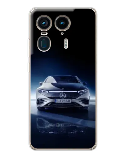 Чехол для Motorola Edge 50 Ultra с картинкой «Ночной Mercedes EQ» Чехол для Motorola Edge 50 Ultra с картинкой «Ночной Mercedes EQ»