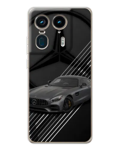 Чехол для Motorola Edge 50 Ultra с картинкой «Mercedes AMG — графика» Чехол для Motorola Edge 50 Ultra с картинкой «Mercedes AMG — графика»