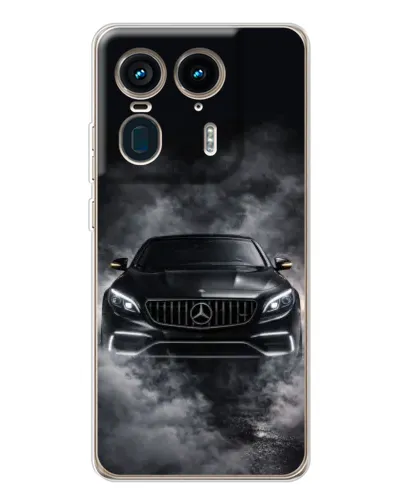 Чехол для Motorola Edge 50 Ultra с картинкой «Mercedes в дыму» Чехол для Motorola Edge 50 Ultra с картинкой «Mercedes в дыму»
