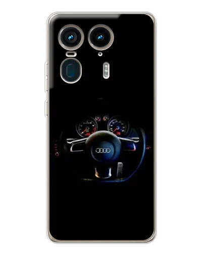 Чехол для Motorola Edge 50 Ultra с картинкой «Салон Audi — руль» Чехол для Motorola Edge 50 Ultra с картинкой «Салон Audi — руль»