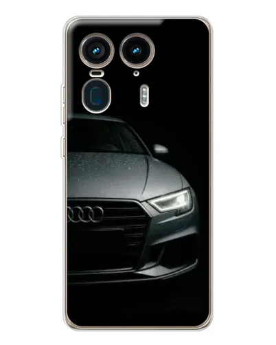 Чехол для Motorola Edge 50 Ultra с картинкой «Audi — детализация кузова» Чехол для Motorola Edge 50 Ultra с картинкой «Audi — детализация кузова»