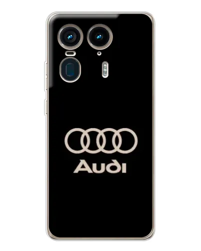 Чехол для Motorola Edge 50 Ultra с картинкой «Audi — золотой логотип» Чехол для Motorola Edge 50 Ultra с картинкой «Audi — золотой логотип»