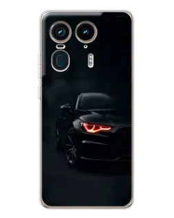 Чехол для Motorola Edge 50 Ultra с картинкой «Audi — хищный взгляд»