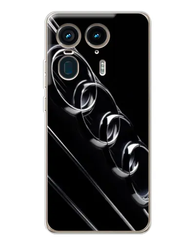 Чехол для Motorola Edge 50 Ultra с картинкой «Audi — абстрактные кольца» Чехол для Motorola Edge 50 Ultra с картинкой «Audi — абстрактные кольца»