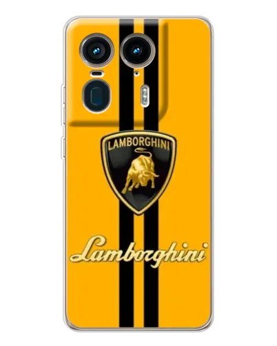 Чехол для Motorola Edge 50 Ultra с картинкой «Lamborghini Stripe желтый» Чехол для Motorola Edge 50 Ultra с картинкой «Lamborghini Stripe желтый»