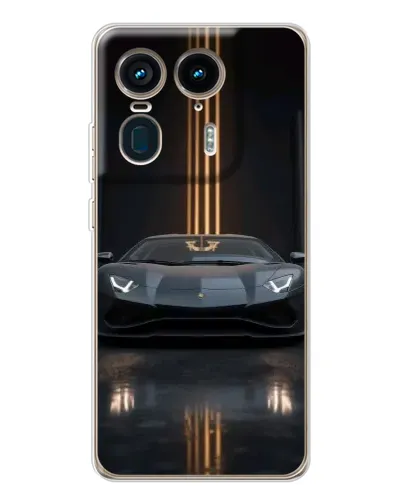 Чехол для Motorola Edge 50 Ultra с картинкой «Lamborghini золотые линии» Чехол для Motorola Edge 50 Ultra с картинкой «Lamborghini золотые линии»