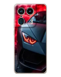 Чехол для Motorola Edge 50 Ultra с картинкой «Lamborghini красное сияние» Чехол для Motorola Edge 50 Ultra с картинкой «Lamborghini красное сияние»
