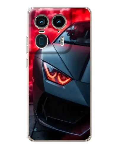 Чехол для Motorola Edge 50 Ultra с картинкой «Lamborghini красное сияние» Чехол для Motorola Edge 50 Ultra с картинкой «Lamborghini красное сияние»