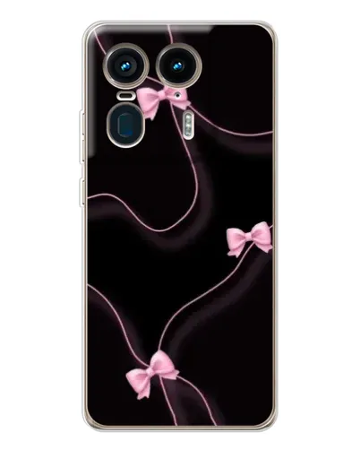 Чехол для Motorola Edge 50 Ultra с картинкой «Розовые ленты» Чехол для Motorola Edge 50 Ultra с картинкой «Розовые ленты»