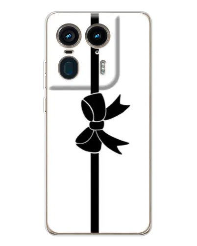 Чехол для Motorola Edge 50 Ultra с картинкой «Вертикальный бант» Чехол для Motorola Edge 50 Ultra с картинкой «Вертикальный бант»