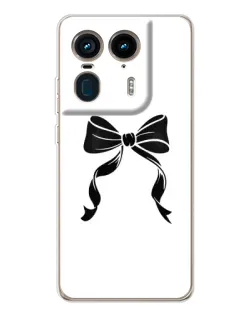 Чехол для Motorola Edge 50 Ultra с картинкой «Классический бант»