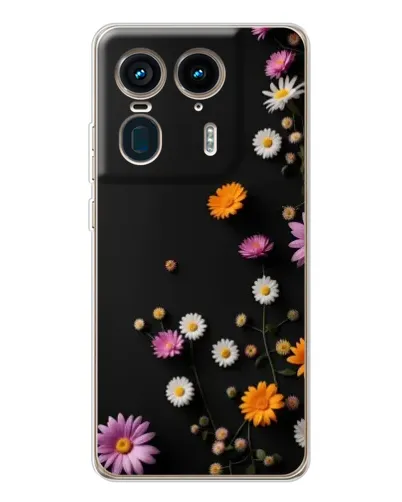 Чехол для Motorola Edge 50 Ultra с картинкой «Цветочная композиция»