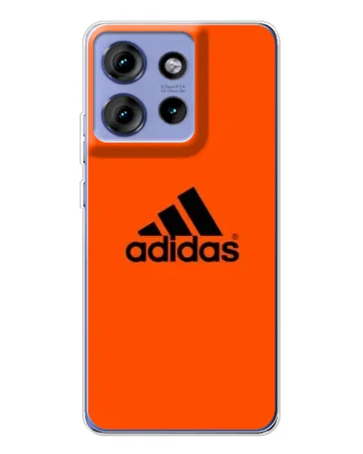 Чехол для Motorola Edge 50 с картинкой «Adidas Ukraine»