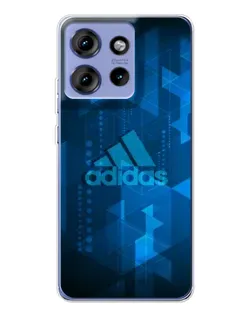Чехол для Motorola Edge 50 с картинкой «Adidas Sport Art»